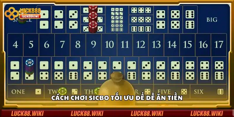 Cách chơi Sicbo tối ưu để dễ ăn tiền