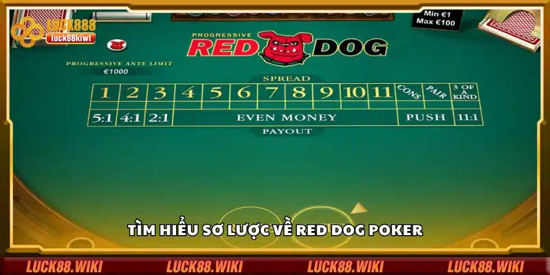 Tìm hiểu sơ lược về Red Dog Poker