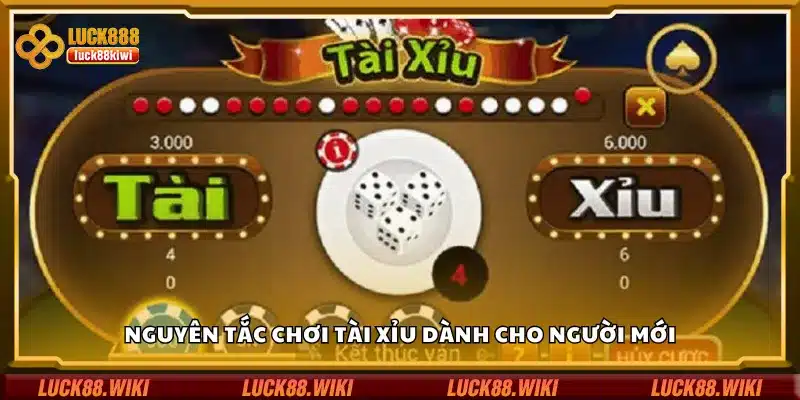 Nguyên tắc chơi tài xỉu dành cho người mới