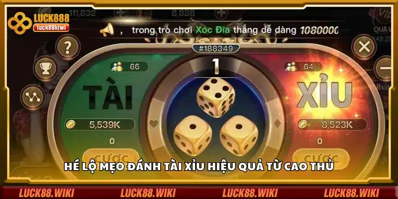Hé lộ mẹo đánh tài xỉu hiệu quả từ cao thủ
